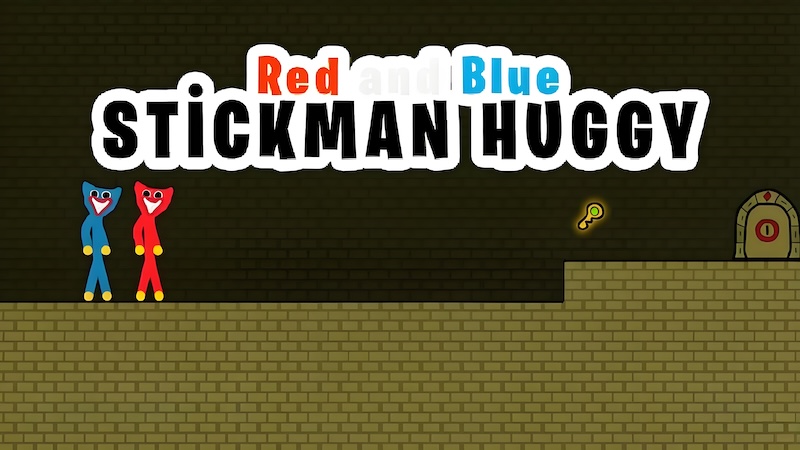 Red And Blue Stickman Huggy